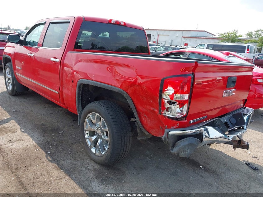Vin: 3gtu2vecxeg263644, lot: 46228797, gmc sierra 1500 slt 20143