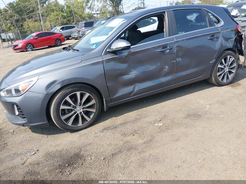 HYUNDAI ELANTRA GT 2018 VIN KMHH35LE0JU017580