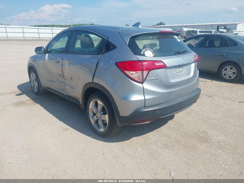Vin: 3czru6h33hg705924, lot: 46228814, honda hr-v lx 20173