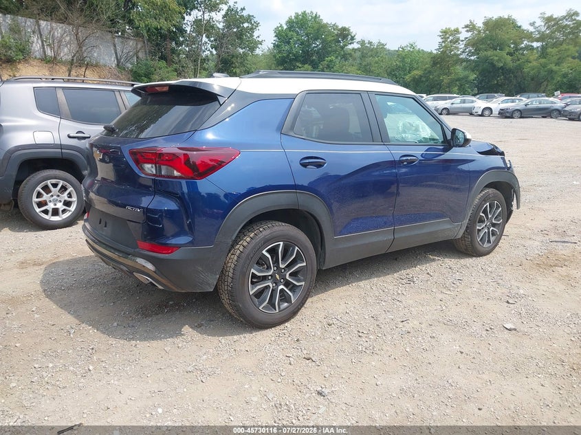 Vin: kl79msslxpb116574, lot: 46228815, chevrolet trailblazer awd activ 20234