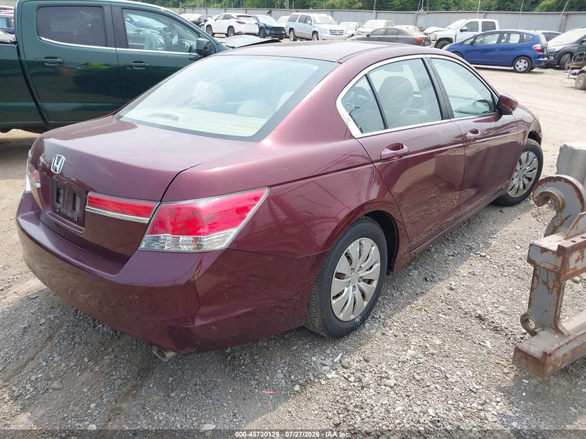 2012 HONDA ACCORD SDN auction photo 4