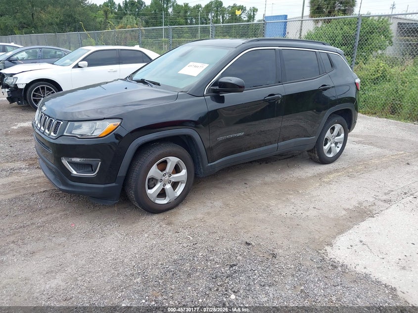 Vin: 3c4njcbb5jt267660, lot: 46228876, jeep compass latitude fwd 20182