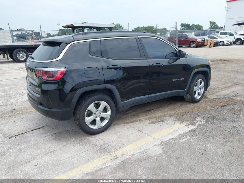 Vin: 3c4njcbb5jt267660, lot: 46228876, jeep compass latitude fwd 20184