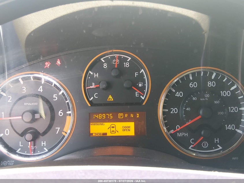 2015 NISSAN ARMADA auction photo 7