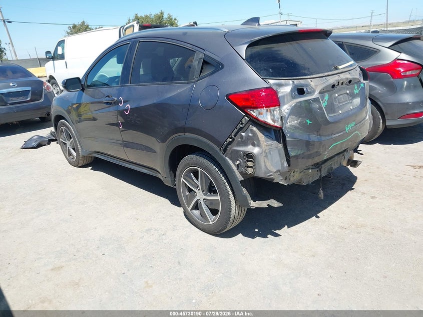 Vin: 3czru6h52nm753042, lot: 46228889, honda hr-v awd ex 20223