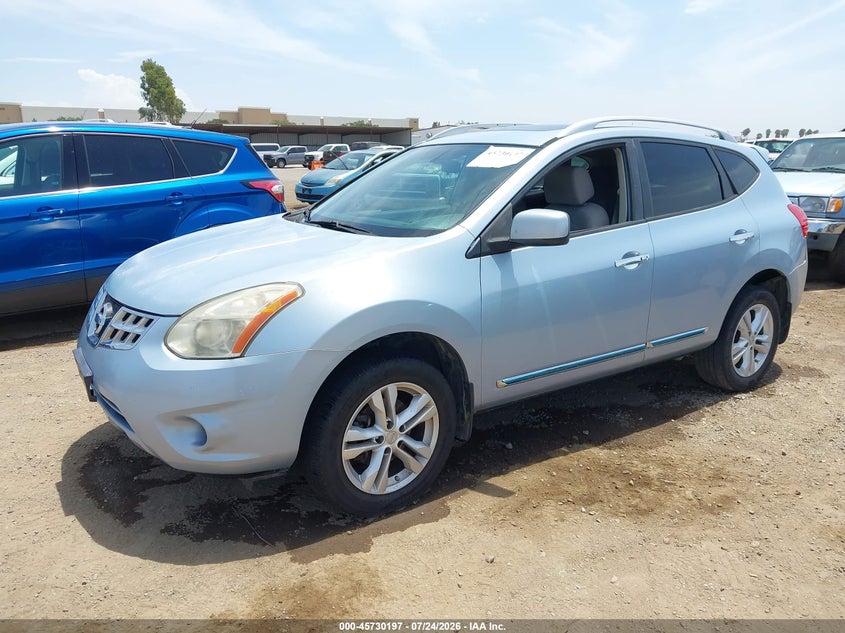 2012 NISSAN ROGUE auction photo 2