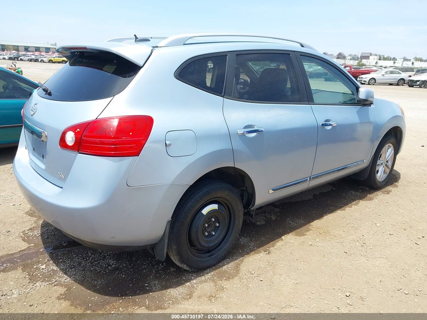 2012 NISSAN ROGUE auction photo 4