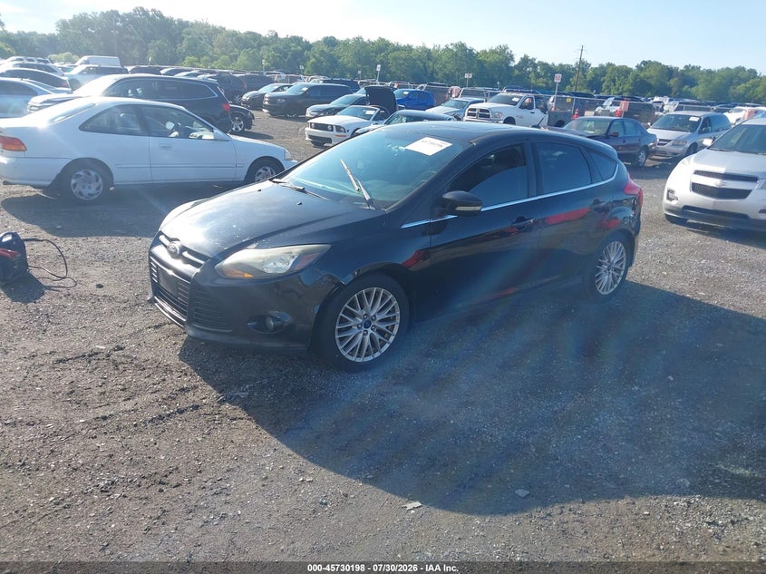 Vin: 1fadp3n23el329683, lot: 46228897, ford focus titanium 20142