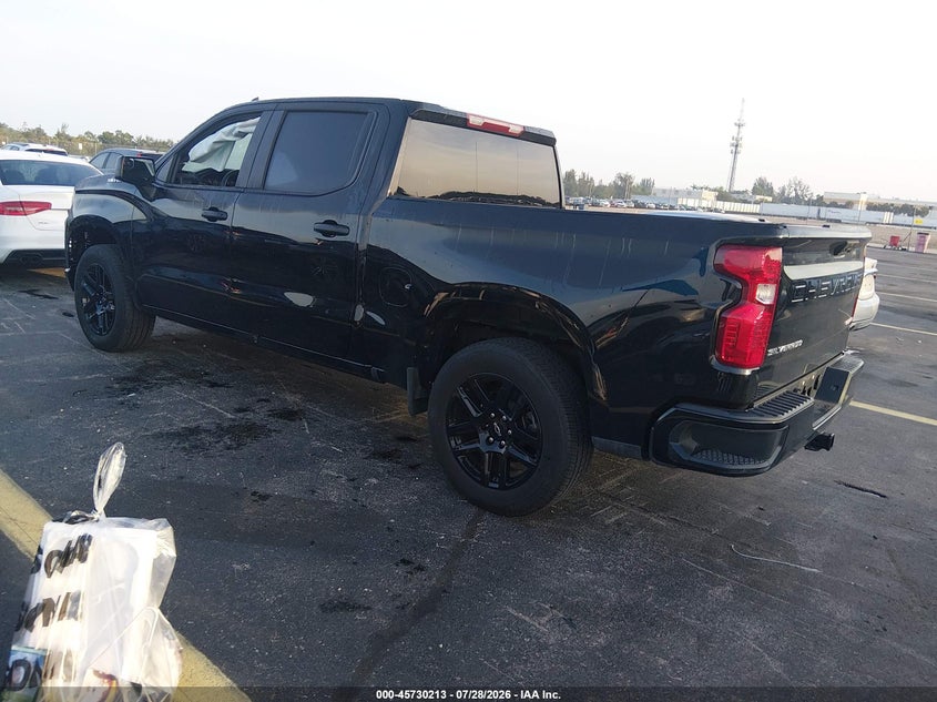 Vin: 3gcpabek2rg335402, lot: 46228912, chevrolet silverado 1500 2wd  short bed custom 20243