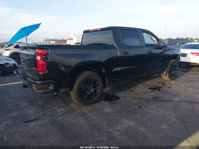 Vin: 3gcpabek2rg335402, lot: 46228912, chevrolet silverado 1500 2wd  short bed custom 20244