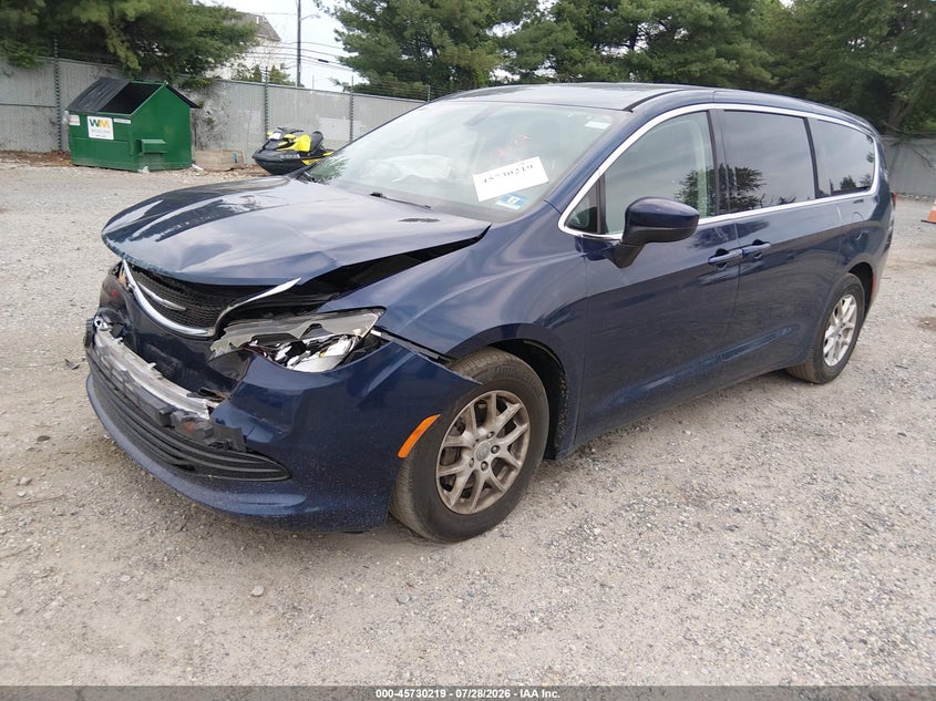 Vin: 2c4rc1dg6hr512441, lot: 46228918, chrysler pacifica touring 20172