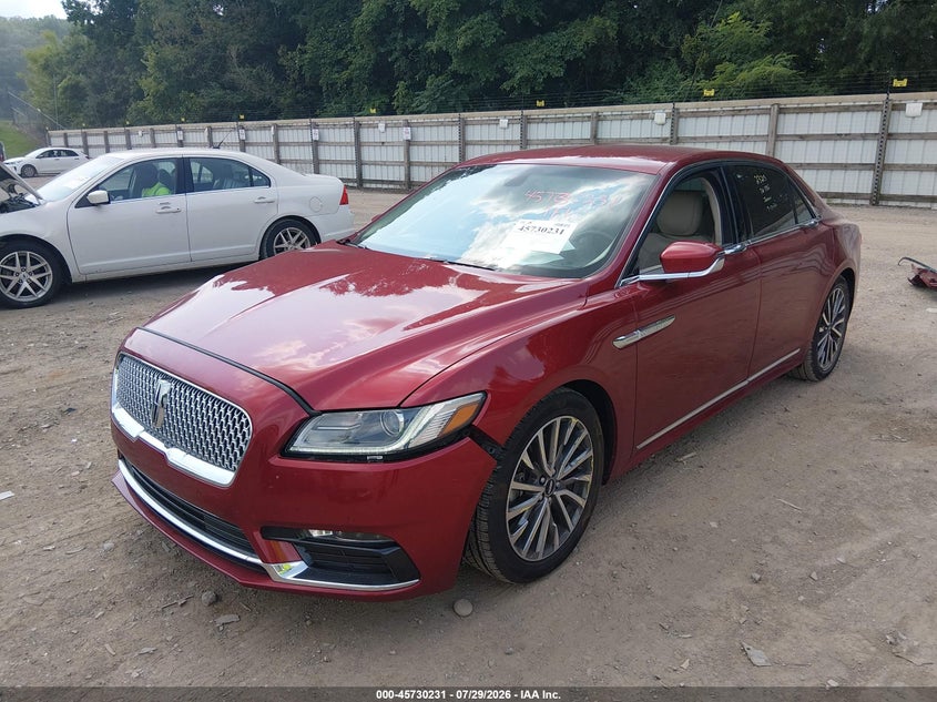 2017 LINCOLN CONTINENTAL auction photo 2