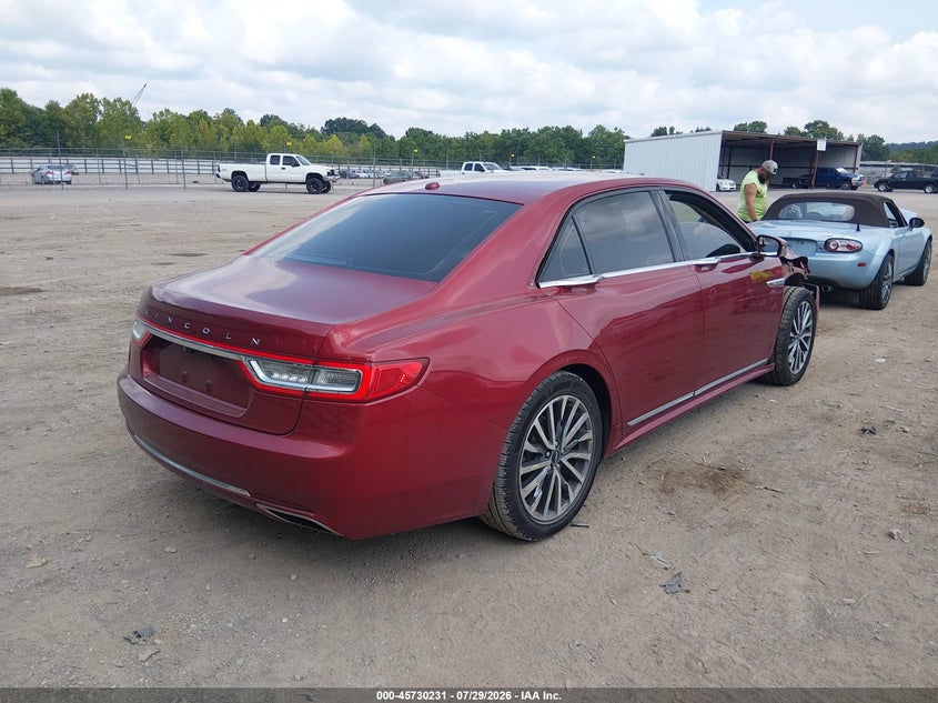 2017 LINCOLN CONTINENTAL auction photo 4