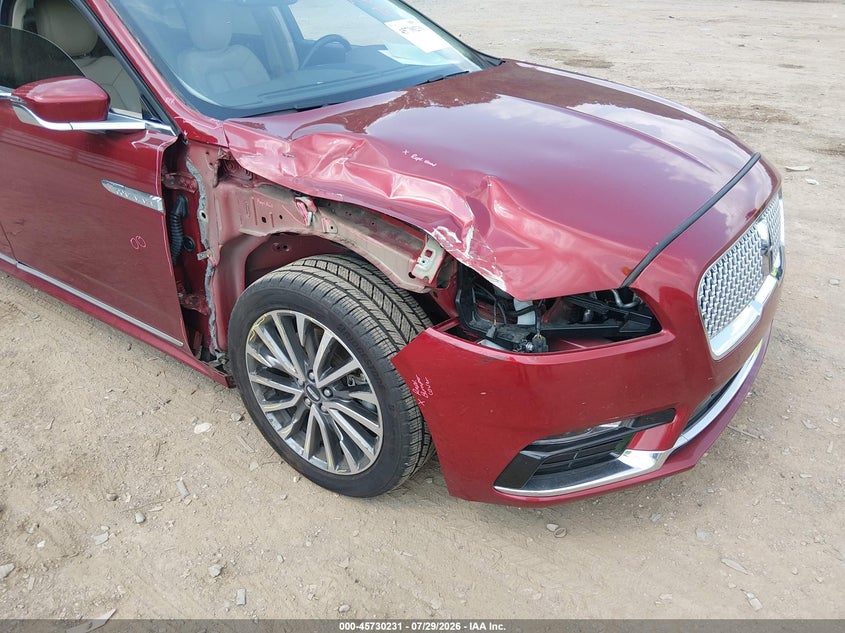 2017 LINCOLN CONTINENTAL auction photo 6