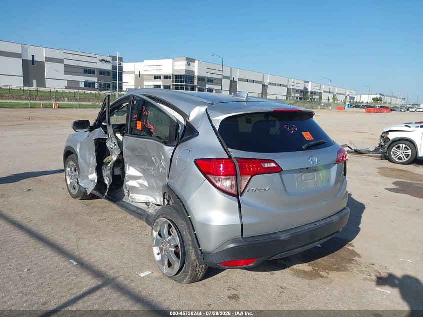 Vin: 3czru6h7xgm757229, lot: 46228943, honda hr-v ex-l 20163