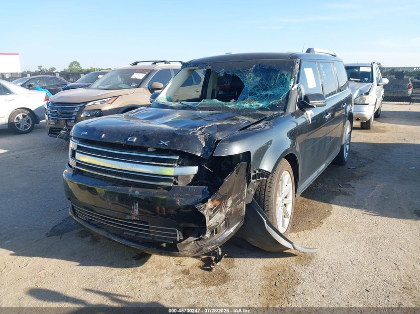 Vin: 2fmhk6d80ebd29847, lot: 46228946, ford flex limited 20142