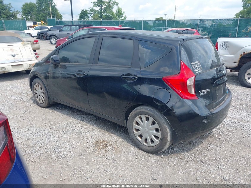Vin: 3n1ce2cp7el424193, lot: 46228947, nissan versa note sv 20143