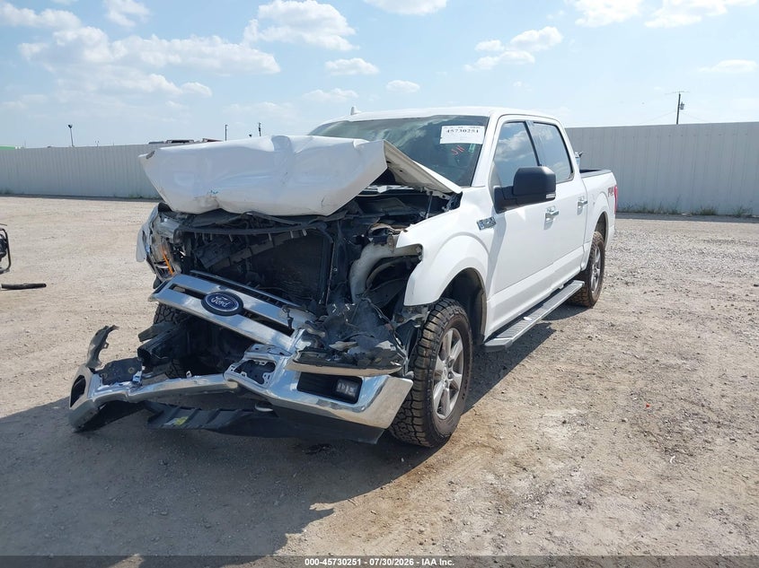 Vin: 1ftew1e58jke29990, lot: 46228950, ford f-150 xlt 20182