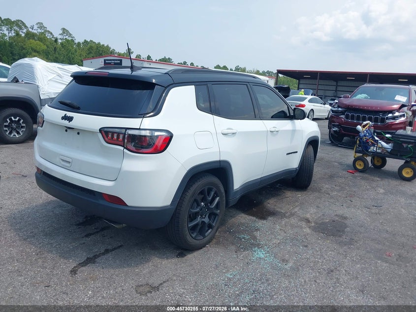 Vin: 3c4njcbb7nt235153, lot: 46228954, jeep compass altitude fwd 20224