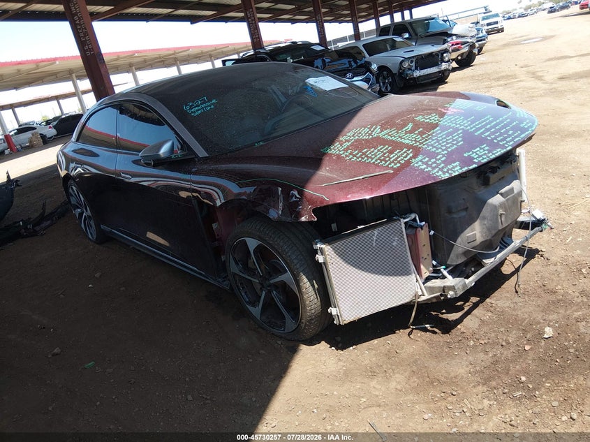 2022 LUCID AIR auction photo 1
