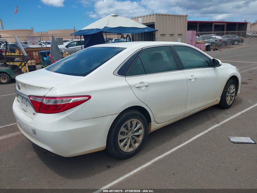 Vin: 4t1bf1fk0gu529503, lot: 46228974, toyota camry le 20164