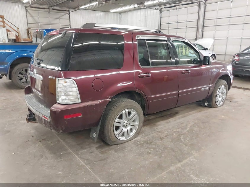 2008 MERCURY MOUNTAINEER auction photo 4