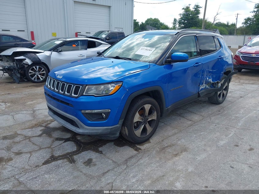 Vin: 3c4njcbbxjt204926, lot: 46228988, jeep compass latitude fwd 20182