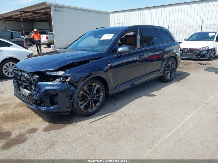 Vin: wa1wvbf76td015766, lot: 46228990, audi q7 prestige s line tfsi quattro tiptronic/prestige tfsi quattro tiptronic 20262
