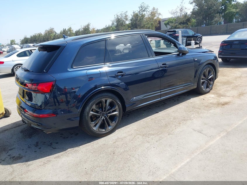 Vin: wa1wvbf76td015766, lot: 46228990, audi q7 prestige s line tfsi quattro tiptronic/prestige tfsi quattro tiptronic 20264