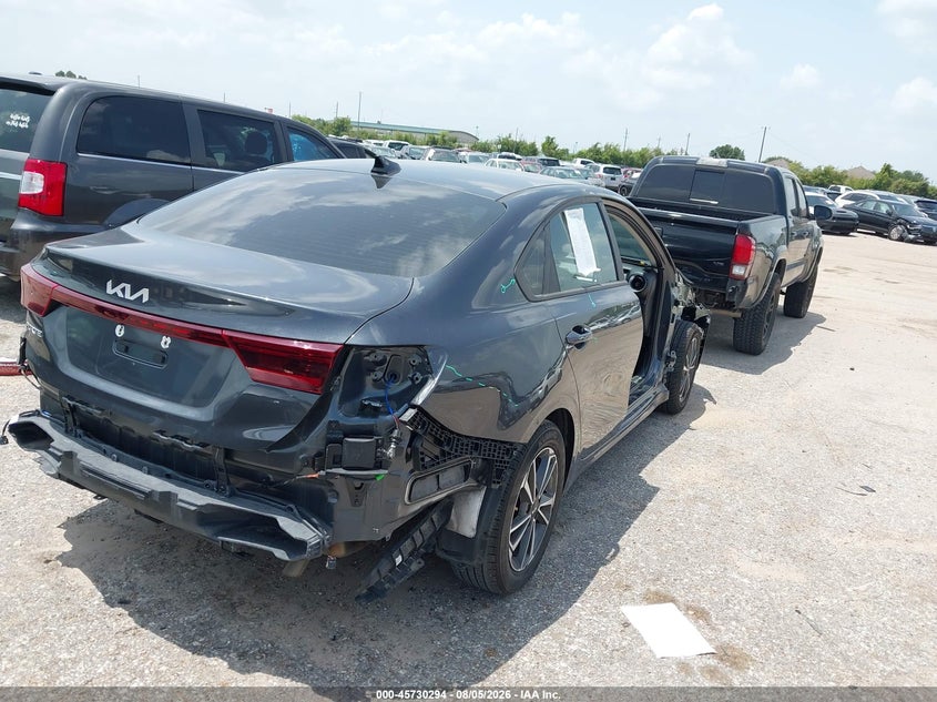 Vin: 3kpf24ad8re835863, lot: 46228993, kia forte lxs 20244