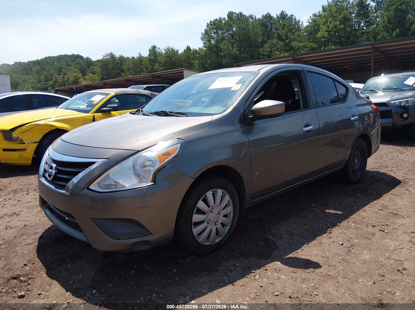 Vin: 3n1cn7ap8hk431101, lot: 46228997, nissan versa 1.6 sv 20172