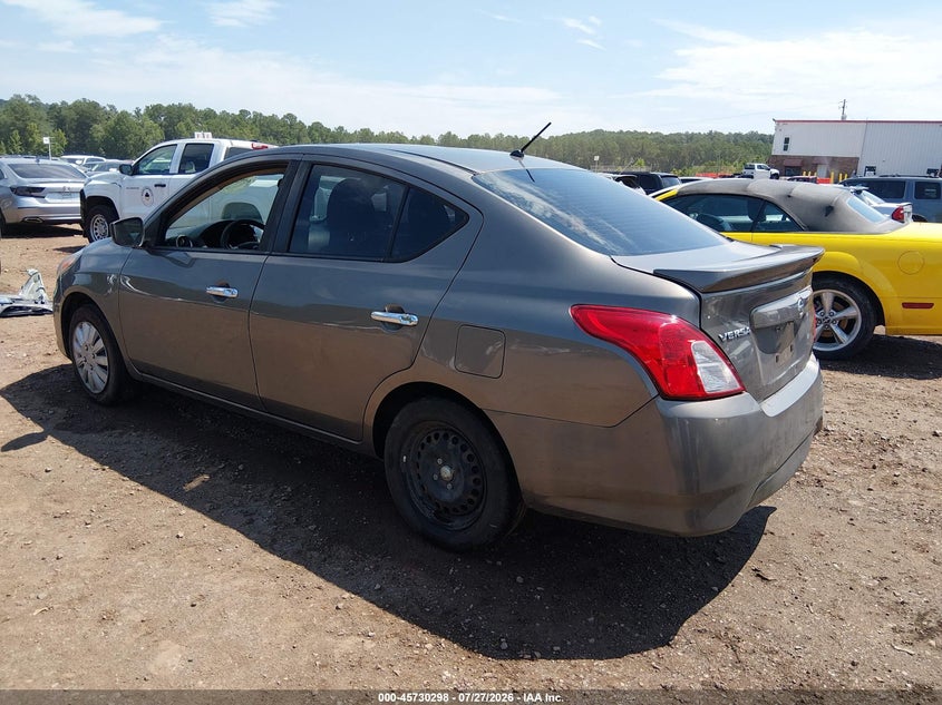 Vin: 3n1cn7ap8hk431101, lot: 46228997, nissan versa 1.6 sv 20173