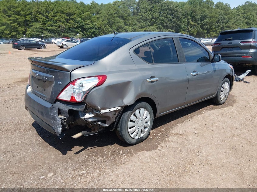 Vin: 3n1cn7ap8hk431101, lot: 46228997, nissan versa 1.6 sv 20174