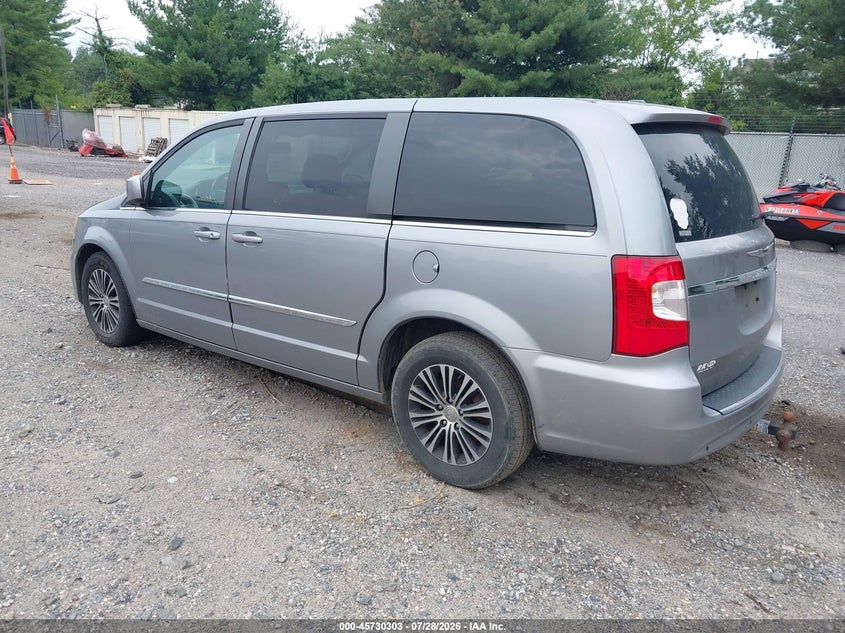 Vin: 2c4rc1hg6er174464, lot: 46229002, chrysler town & country s 20143