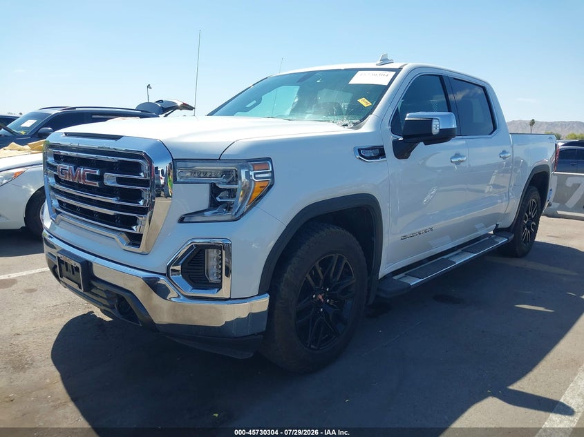 Vin: 3gtu9ded5lg412277, lot: 46229003, gmc sierra 1500 4wd  short box slt 20202
