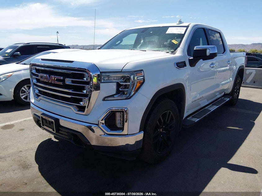 Vin: 3gtu9ded5lg412277, lot: 46229003, gmc sierra 1500 4wd  short box slt 20202