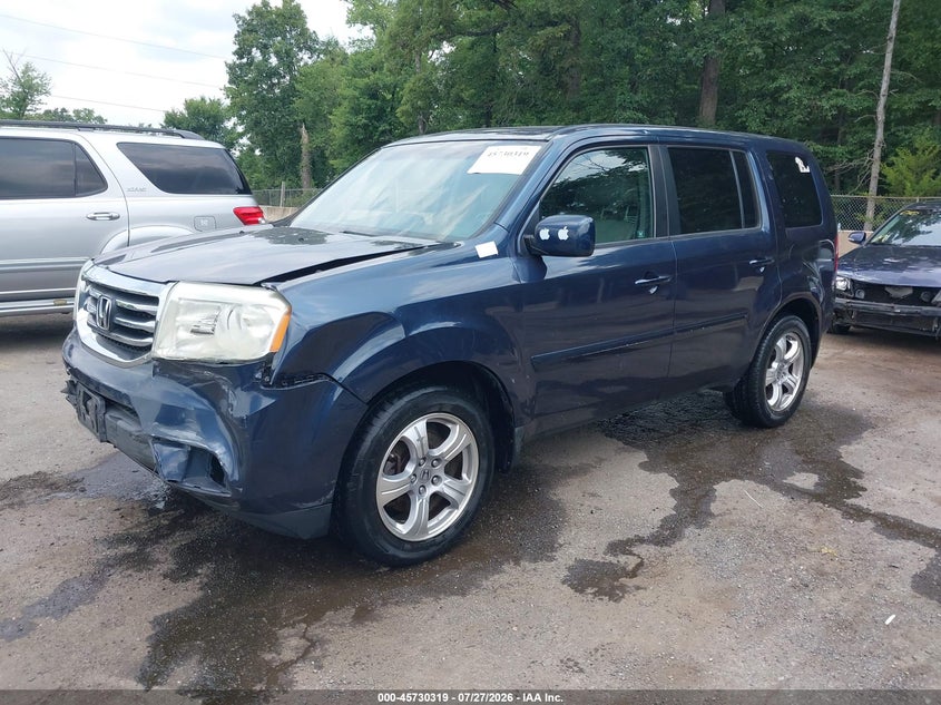 Vin: 5fnyf4h55cb013342, lot: 46229019, honda pilot ex-l 20122