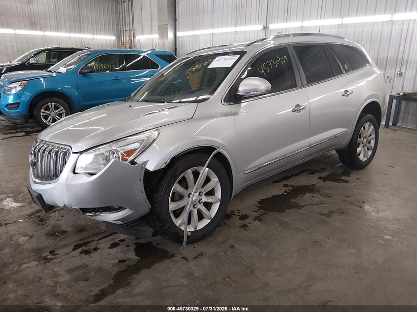 Vin: 5gakvckd8hj122981, lot: 46229028, buick enclave premium 20172