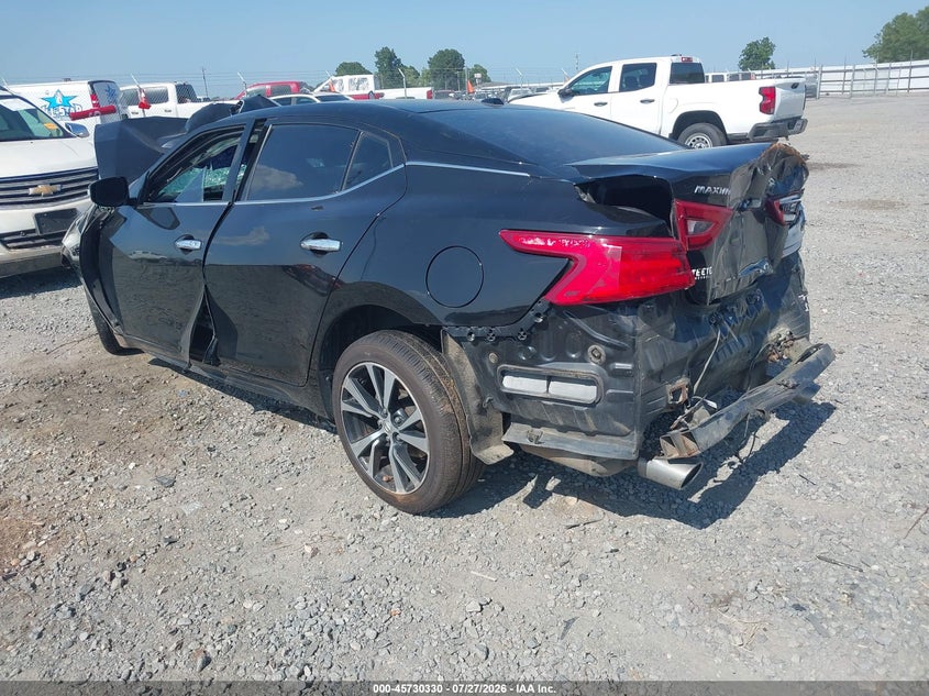 Vin: 1n4aa6ap3jc381378, lot: 46229029, nissan maxima 3.5 sv 20183