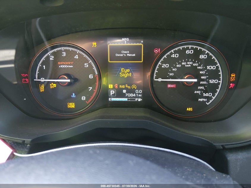 2019 SUBARU FORESTER auction photo 7