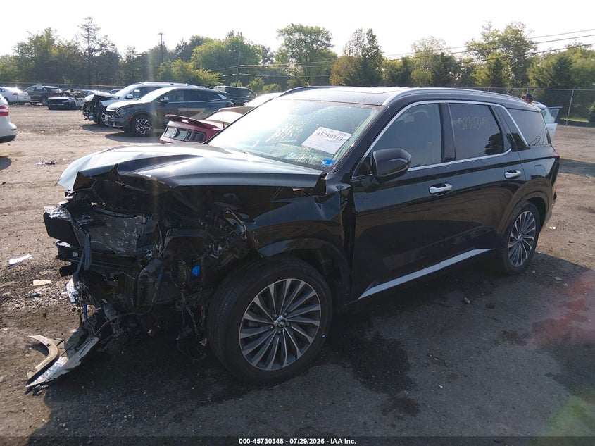 Vin: km8r7dge9ru727988, lot: 46229047, hyundai palisade calligraphy 20242