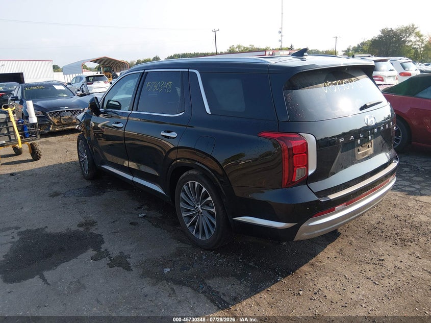 Vin: km8r7dge9ru727988, lot: 46229047, hyundai palisade calligraphy 20243