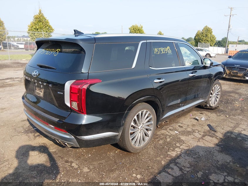 Vin: km8r7dge9ru727988, lot: 46229047, hyundai palisade calligraphy 20244