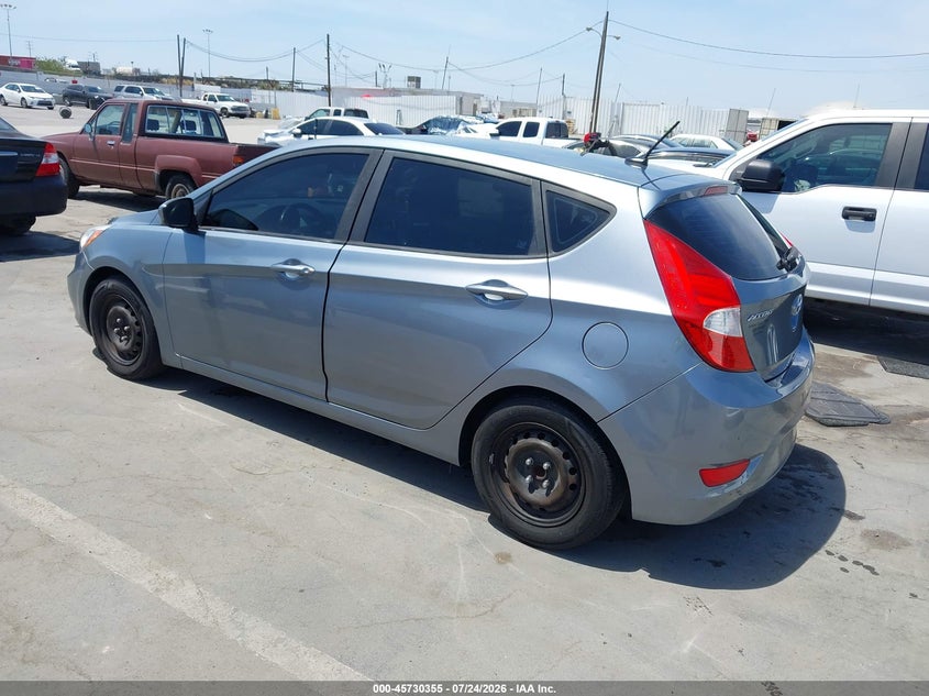 Vin: kmhct5ae0hu359392, lot: 46229053, hyundai accent se 20173