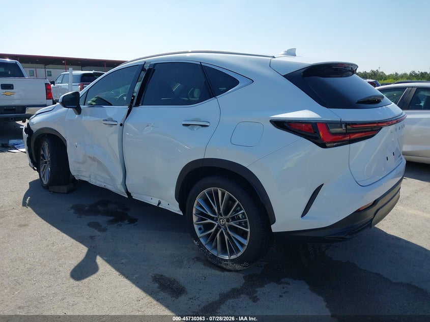 Vin: 2t2hgcezxtc102029, lot: 46229062, lexus nx 350 luxury 20263