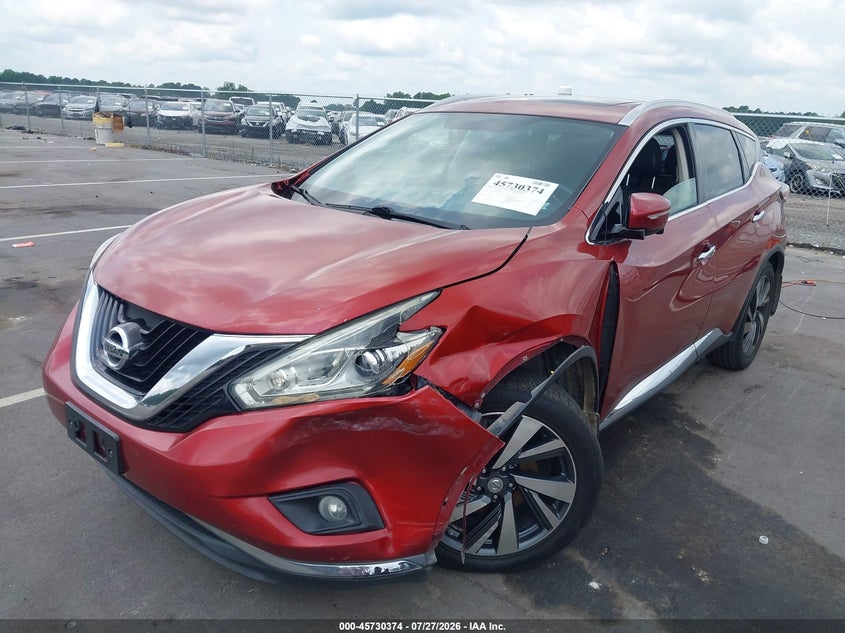 2015 NISSAN MURANO auction photo 2