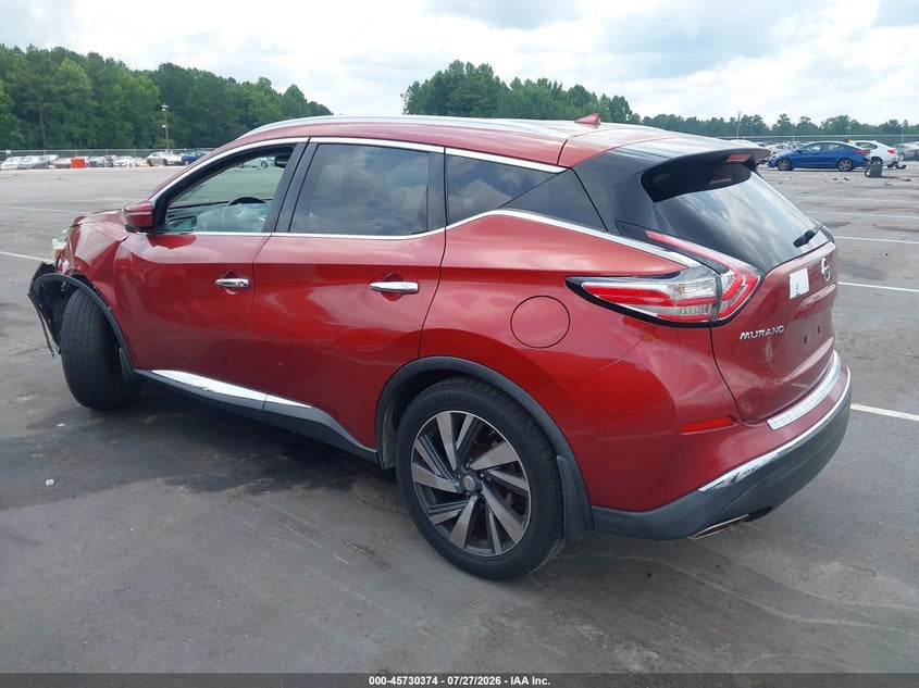 2015 NISSAN MURANO auction photo 3