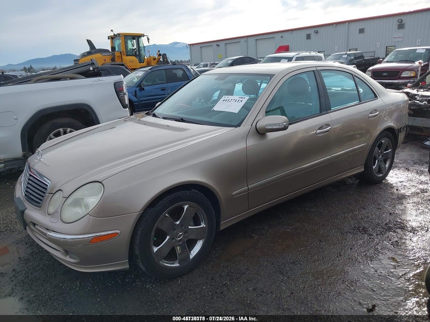 2006 Mercedes-Benz E 350, Rear, IAAI, VIN WDBUF56J86A810006 — photo 2