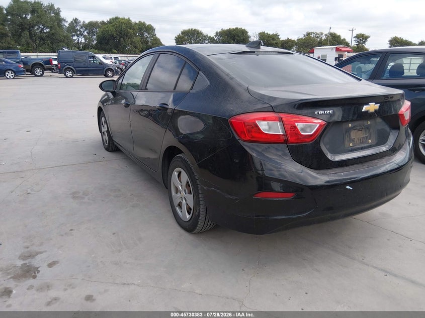 Vin: 1g1bc5sm7j7194217, lot: 46229083, chevrolet cruze ls auto 20183