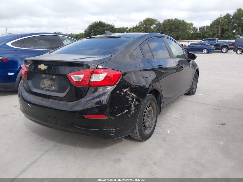 Vin: 1g1bc5sm7j7194217, lot: 46229083, chevrolet cruze ls auto 20184